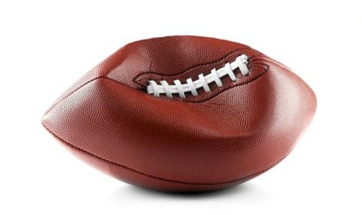 What is the advantage of a deflated football?