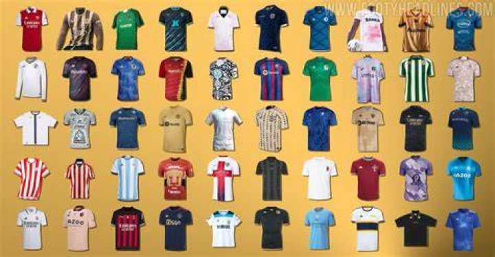 What is the best football kit ever?