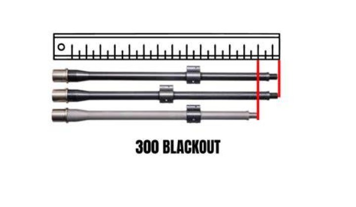 What is the best gas tube length for 300 Blackout?