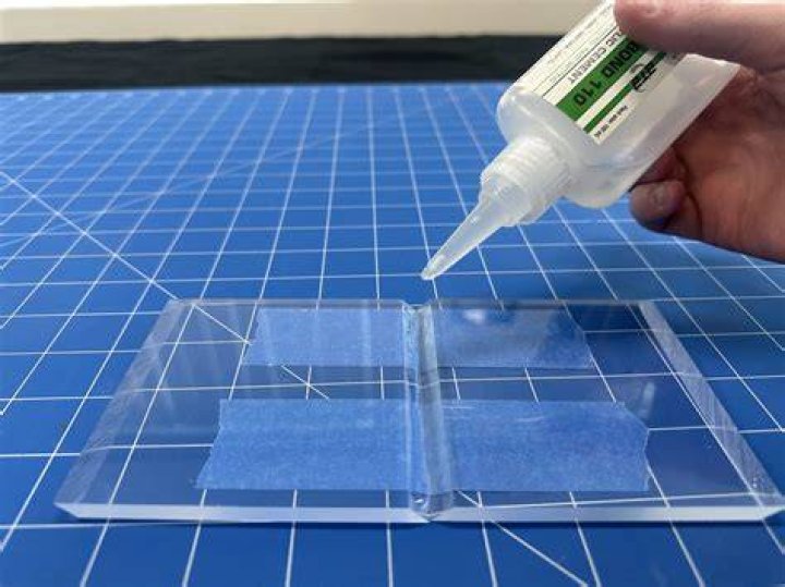 What is the best glue to use on acrylic?