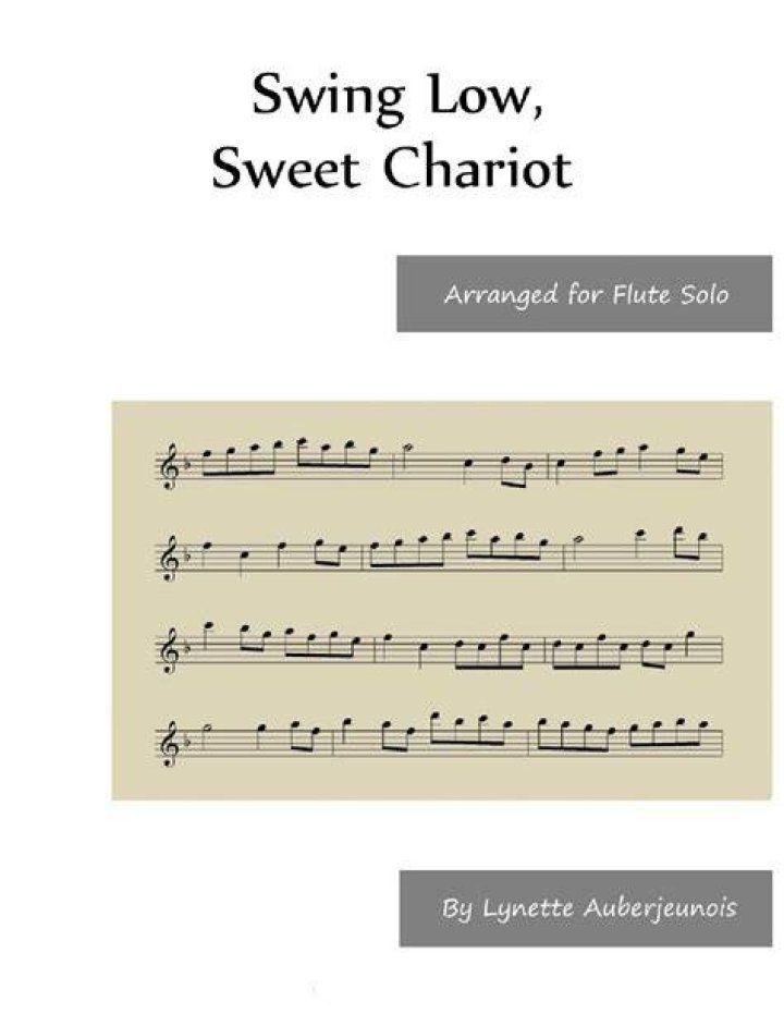 What is the coded message in Swing Low Sweet Chariot?