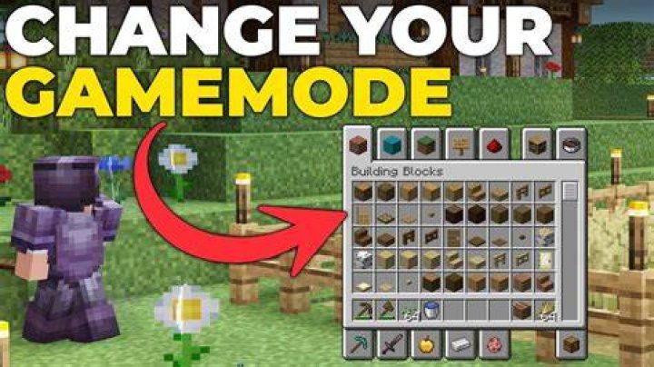What is the command for switching game modes in Minecraft?