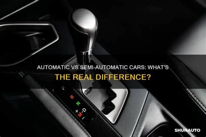 What is the difference between automatic and semi-automatic?