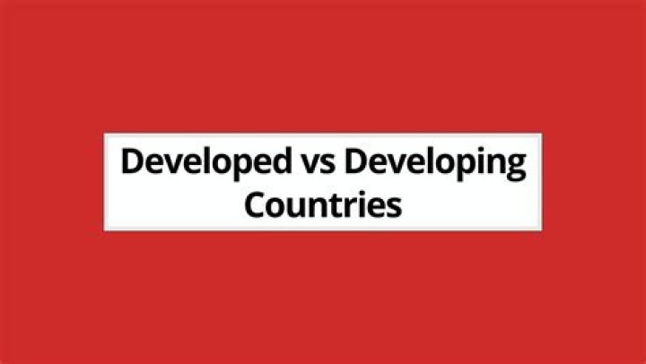 What is the difference between developing country and developed country?