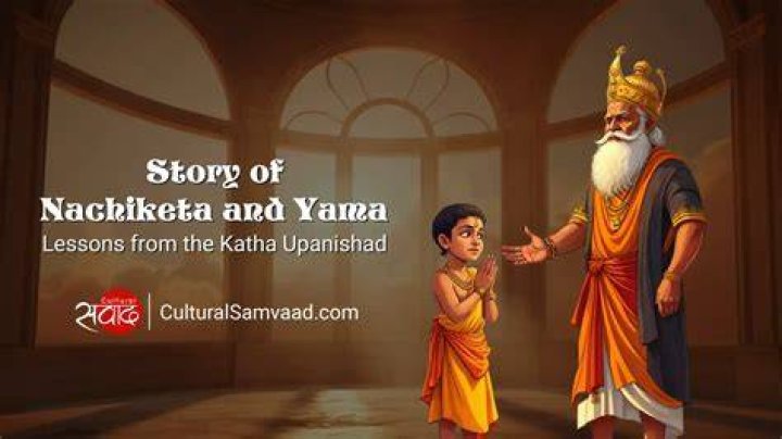 What is the famous dialogue between Nachiketa and Yama?