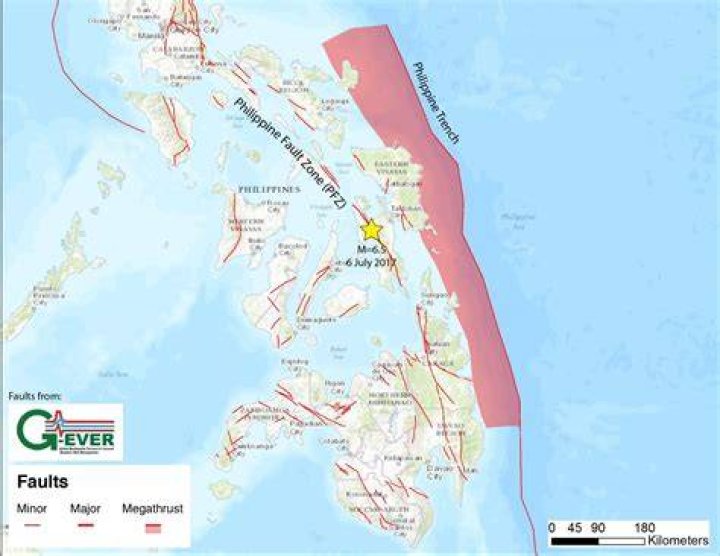 What is the fault line in Celebes Sea?