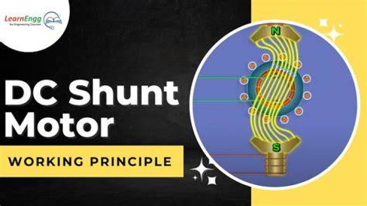 What is the formula of dc shunt motor?