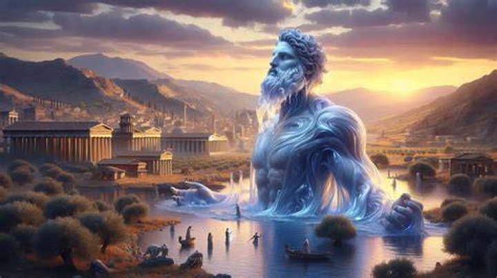 What is the god Achelous?