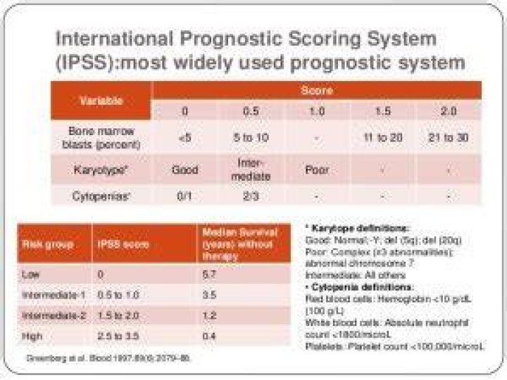 What is the IPSS score used for?