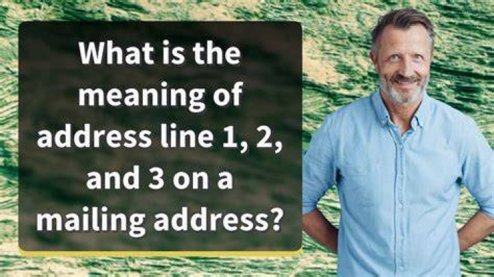 What is the meaning of address unknown?