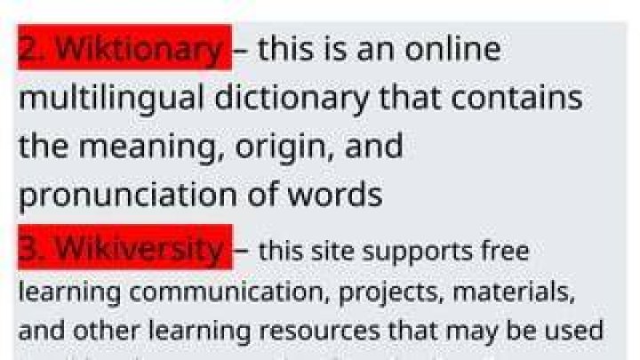 What is the meaning of Wikiversity?