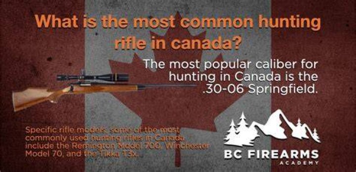 What is the most popular rifle in Canada?
