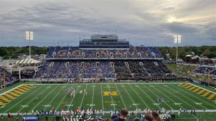 What is the name of Navy football stadium?
