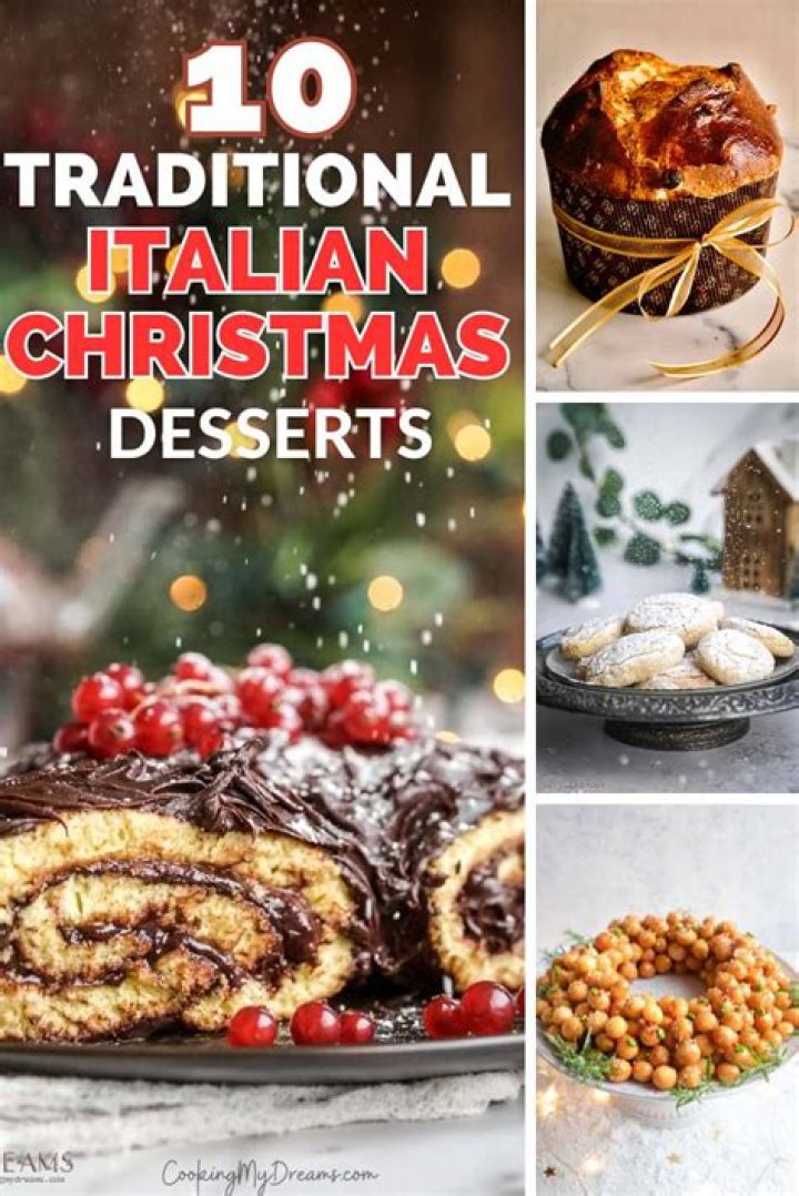 What is the name of the traditional Italian Christmas cake?
