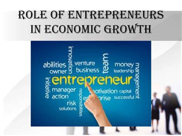 What is the role of entrepreneur in economic development?