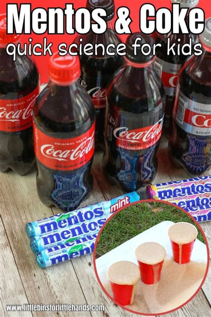 What is the science behind the Coke and Mentos experiment?