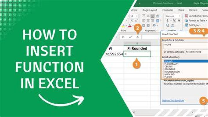 What is the symbol for a function in Excel?