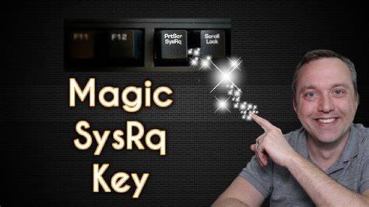 What is the SysRq key on a keyboard?