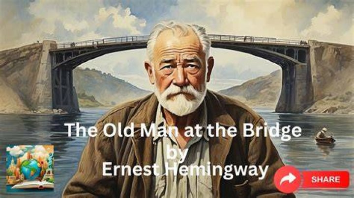 What is the theme of story Old Man at the Bridge?