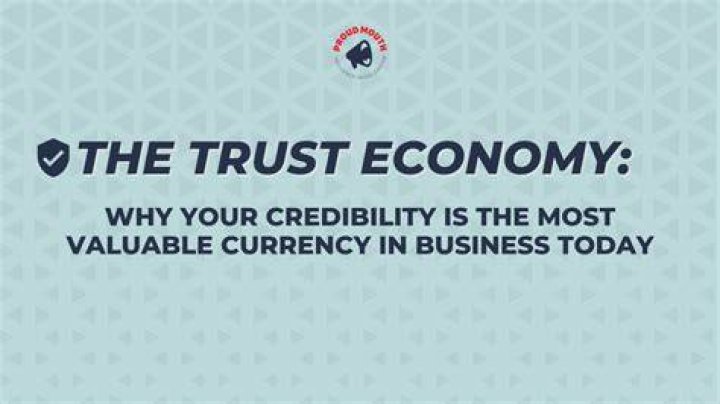 What is the trust economy?