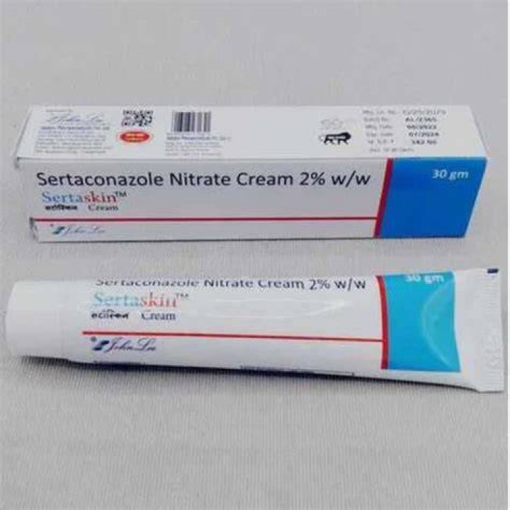 What is the use of Sertaconazole nitrate cream 2 W W?