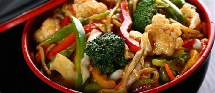 What is vegetarian oriental meal?