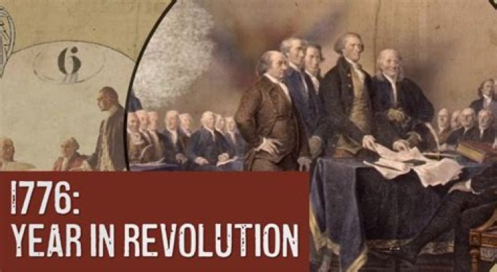 What key event happened in US history in 1776?
