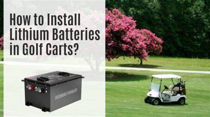 What kind of battery does a Club Car golf cart use?