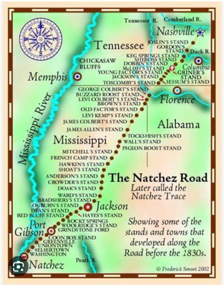 What mile marker is Tupelo on the Natchez Trace?