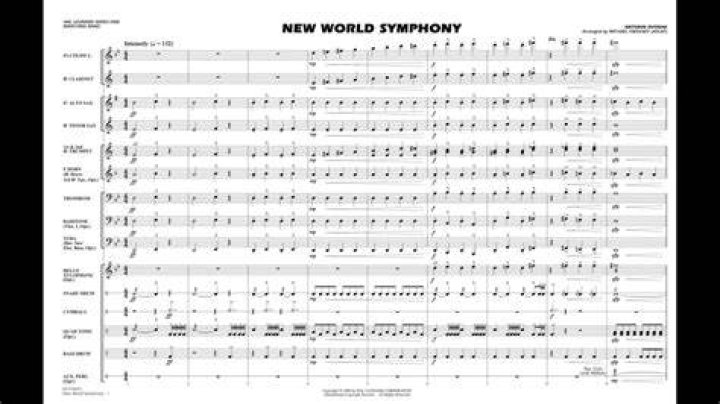 What movie is New World Symphony in?