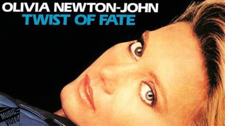 What movie is Olivia Newton-John Twist of Fate from?