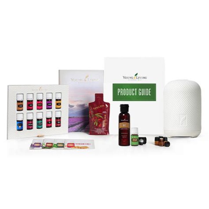 What oils come in the premium starter kit?