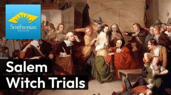 What role did politics play in the Salem witch trials?