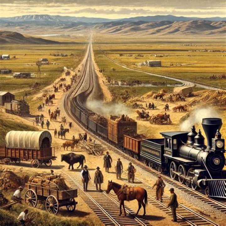 What role did railroads play in the US economy?