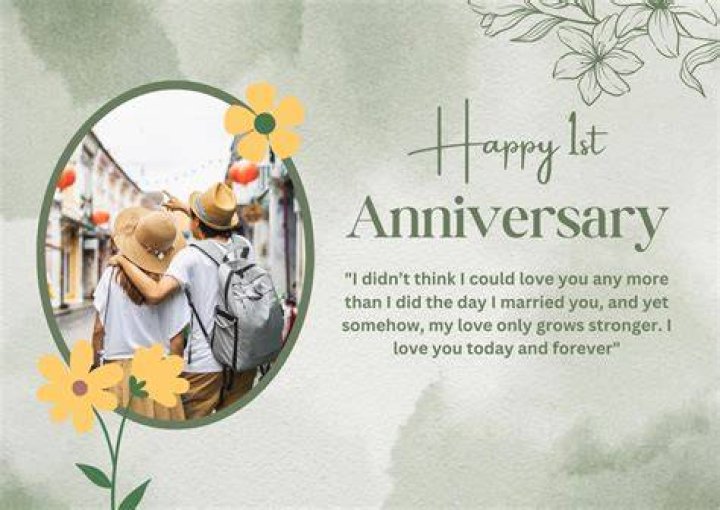 What should I do for my boyfriend on our first anniversary?