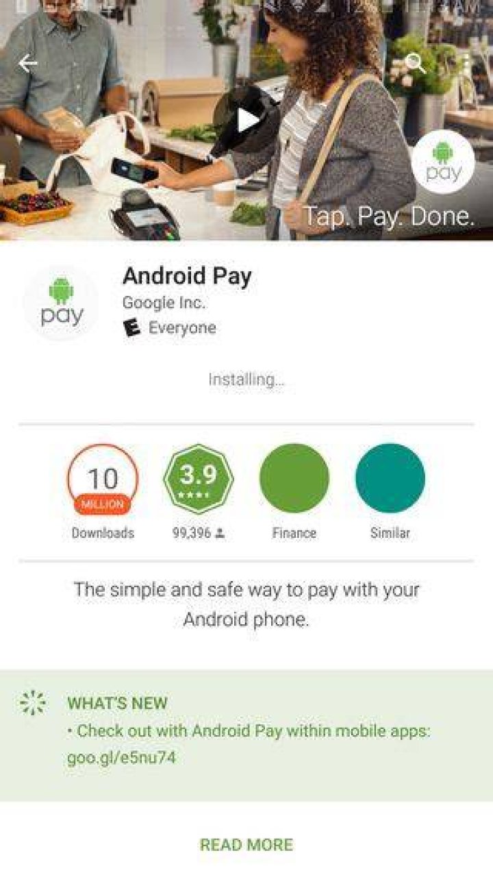 What stores use Android Pay?
