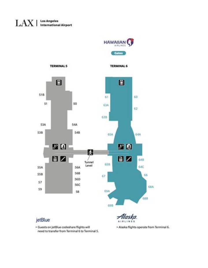 What terminal is Alaska Airlines departures at LAX?