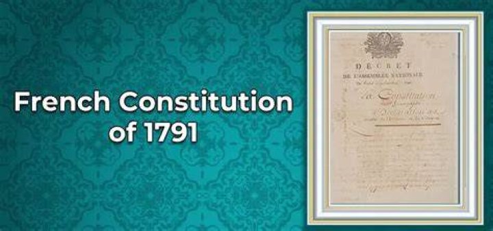 What type of government did the Constitution of 1791 create in France?