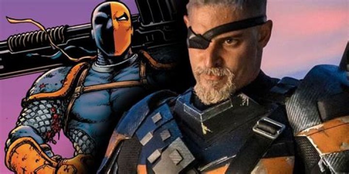 What type of gun does Deathstroke use?