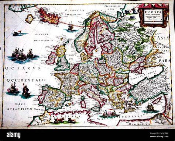 What was Europe like in the 17th century?