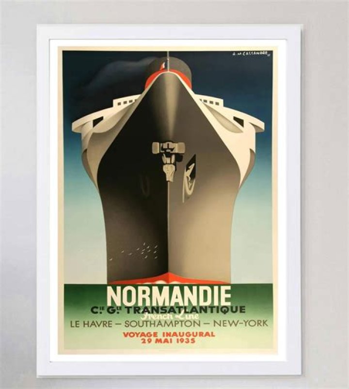 What was Normandie poster for?
