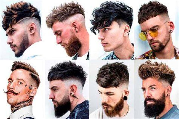 What was the latest hairstyle for men in 2016?