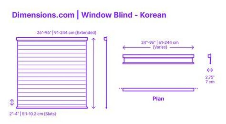 What width do venetian blinds come in?