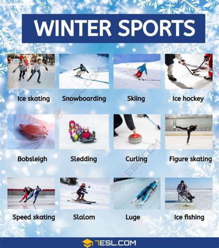 What winter sports are popular?