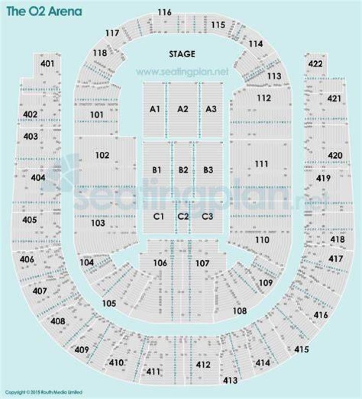 Where are the best seats in the O2 Arena London?