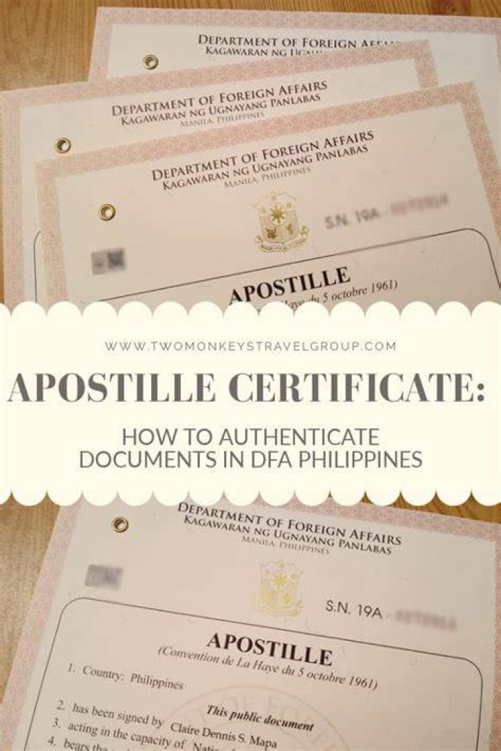 Where can I authenticate my documents in the Philippines?