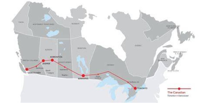 Where does Canadian Pacific Railway start and end?