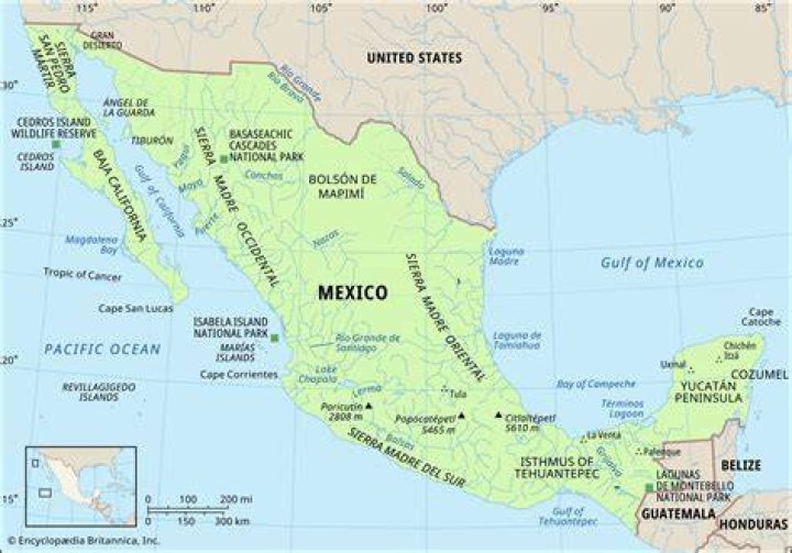 Where does Mexico rank in the world?