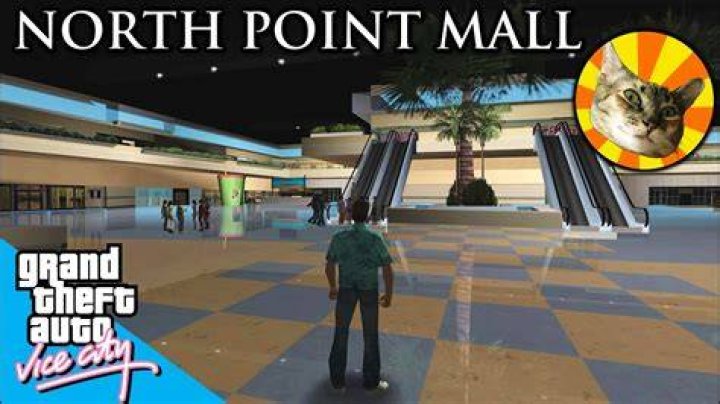 Where is the North Point Mall in GTA Vice City?