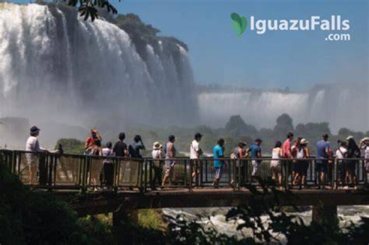 Where should I stay when visiting Iguazu Falls?